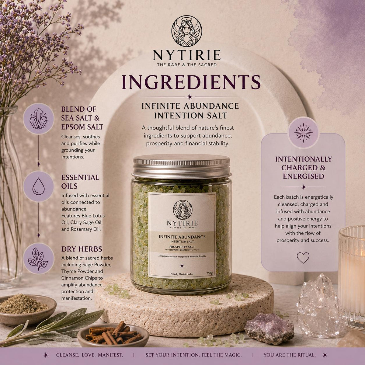 Infinite Abundance - Intention Salt