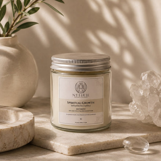 Spiritual Growth Intention Candle
