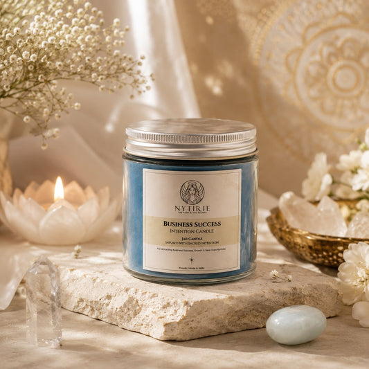 Business success Intention Candle