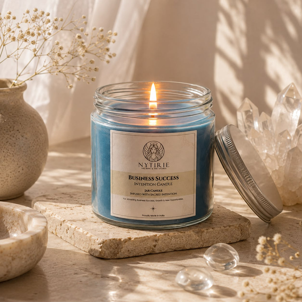 Business success Intention Candle