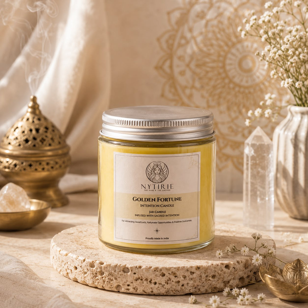 Good Luck Intention Candle - Good Luck Charm