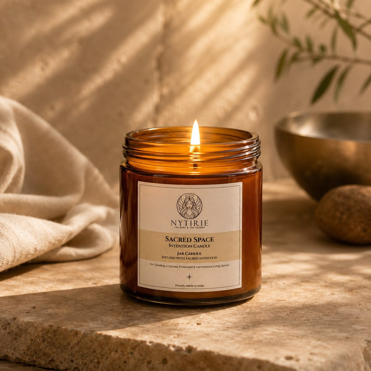 Home Safe Intention Candle - Home Shield