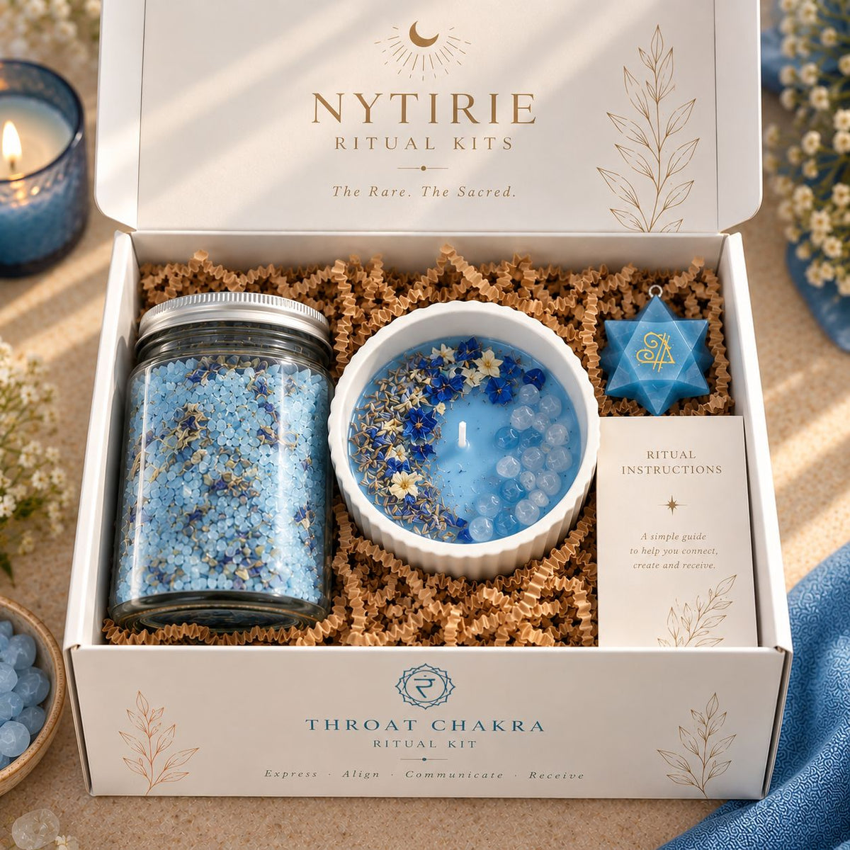 Throat Chakra Ritual Kit
